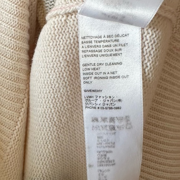 Givenchy x Chito Wool Cashmere Limited Edition Heart Sweater - Picture 8 of 8